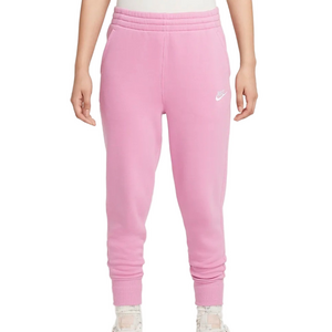 Nike Sportswear Company Club Fleece High Waisted Jogging Pants Youth Girl Large